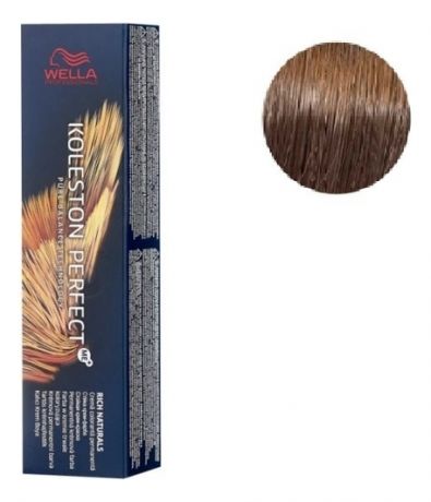 Стойкая крем-краска для волос Koleston Perfect Color Rich Naturals 60мл: 7/0 Блонд натуральный