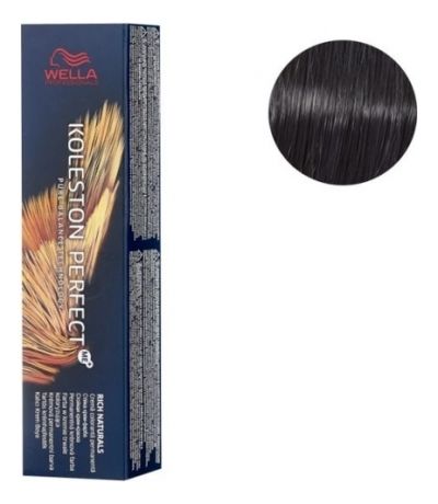 Стойкая крем-краска для волос Koleston Perfect Color Rich Naturals 60мл: 2/8 Сине-черный