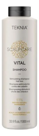 Бессульфатный шампунь против выпадения волос Teknia Scalp Care Vital Shampoo: Шампунь 1000мл