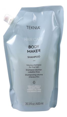 Шампунь для объема волос Teknia Body Maker Shampoo: Шампунь 600мл