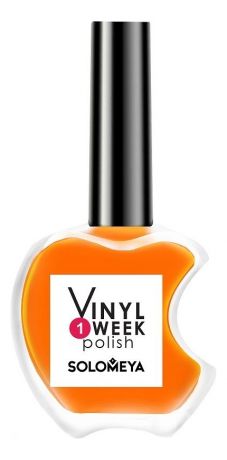 Недельный лак для ногтей One Week Vinyl Polish 13мл: 33 Flame Orange