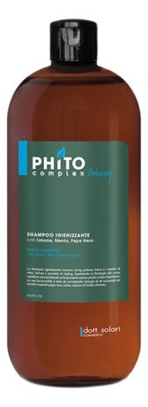 Шампунь-детокс для очищения волос и восстановления баланса кожи головы Phitocomplex Detox Shampoo: Шампунь 1000мл