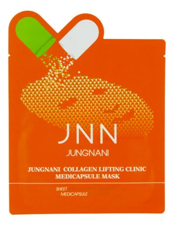 Тканевая маска коллагеновая JNN Jungnani Collagen Lifting Clinic Medicapsule Mask 23мл