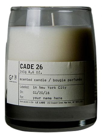 Ароматическая свеча Cade 26: свеча 245г