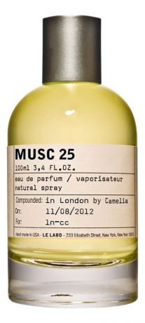 Musc 25: парфюмерная вода 50мл уценка
