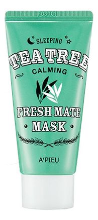 Ночная успокаивающая маска для лица Fresh Mate Tea Tree Mask Calming 50мл