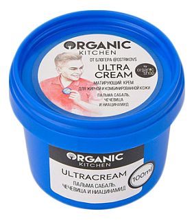 Матирующий крем для лица от блогера @ostrikovs Organic Kitchen Ultra Cream 100мл