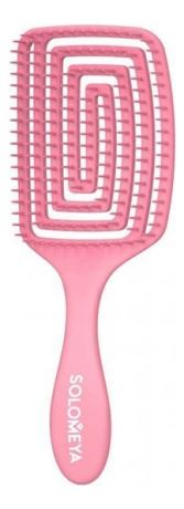 Расческа для сухих и влажных волос с ароматом клубники Wet Detangler Brush Paddle Strawberry