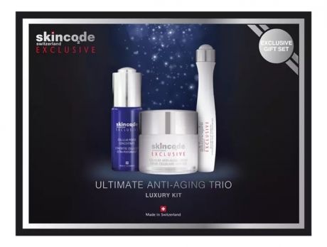 Набор для лица Exclusive Ultimate Anti-Aging Trio (клеточный антивозрастной крем 50мл + клеточный концентрат 30мл + клеточный гель-карандаш для кожи вокруг глаз 15мл)