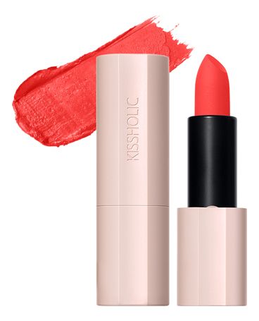 Помада для губ матовая Kissholic Lipstick Matte 3,5г: OR04 Grapefruit Blended