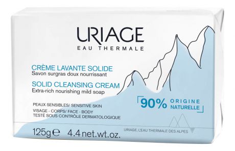 Очищающее крем-мыло с термальной водой и маслом ши Eau Thermale Creme Lavante Solide 125г
