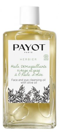Очищающее масло для снятия макияжа с маслом оливы Herbier Huile Demaquillante Visage Et Yeux A D