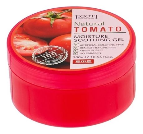 Гель для лица и тела с экстрактом томата Natural Tomato Moisture Soothing Gel 300мл