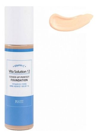 Тональный крем для лица Vita Solution 12 Cover-Up Perfect Foundation 100мл: No 21