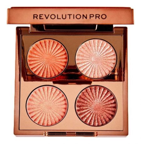 Тени для век Goddess Glow Eye Quad: Golden Hour