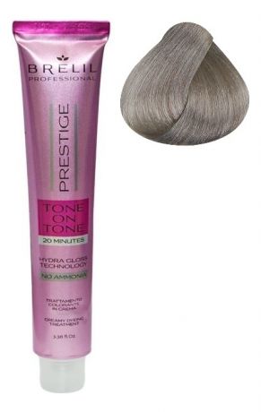 Перманентная крем-краска для волос без аммиака Prestige Tone On Tone 100мл: 9/20 Ультрасветлый жемчужный блонд