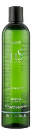 Шампунь для волос против перхоти HS Milano Anti-Dandruff Purifying Shampoo: Шампунь 350мл
