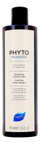 Восстанавливающий шампунь для волос Phyto Phytophanere Shampooing Traitant Vitalite: Шампунь 400мл