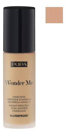 Тональная основа для лица Wonder Me Waterproof Foundation 30мл: 30 Medium Beige