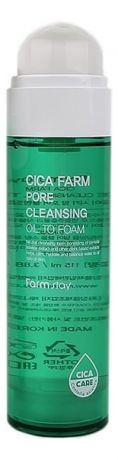 Гидрофильное масло-пенка для умывания Cica Farm Pore Cleansing Oil To Foam 115мл