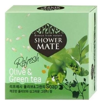 Мыло Shower Mate Olive & Green Tea 100г: Мыло 1шт