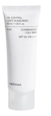 Солнцезащитный легкий крем с контролем жирности Oil Control Light Sunscreen SPF50+ Pa++++ 40мл
