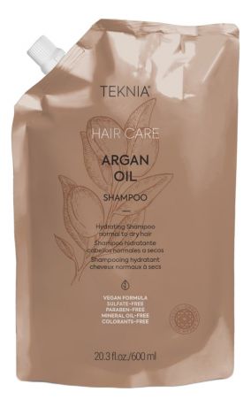 Аргановый увлажняющий шампунь для волос Argan Oil Shampoo: Шампунь 600мл