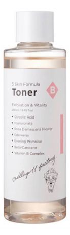 Отшелушивающий тонер для лица Skin Formula Toner B Exfoliation & Vitality 250мл