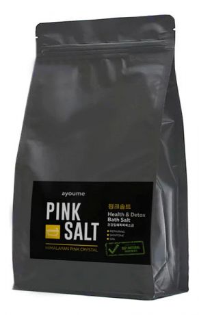 Гималайская розовая соль для ванны Pink Salt 800г