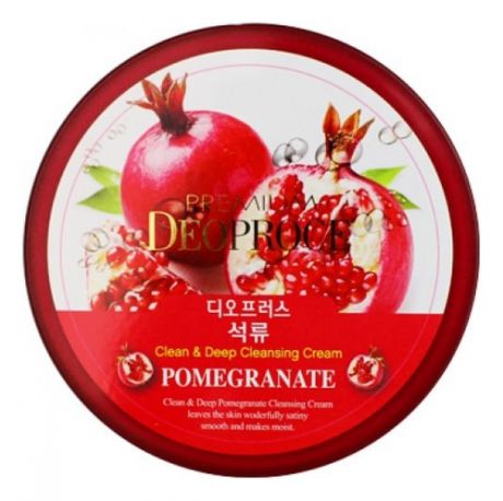 Крем для лица очищающий с экстрактом граната Premium Clean & Deep Pomegranate Cleansing Cream 300г