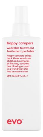 Интенсивно-увлажняющий несмываемый уход для волос Happy Campers Wearable Treatment 200мл: Несмываемый уход 200мл