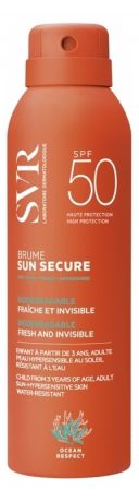 Солнцезащитный спрей-мист для лица и тела Brume Sun Secure Mist SPF50 200мл