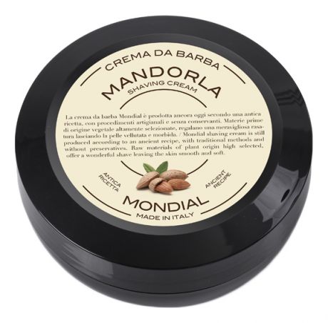 Крем для бритья с ароматом миндаля Mandorla: Крем 75мл (пластиковая чаша)