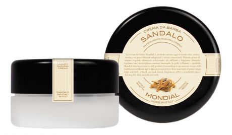 Крем для бритья с ароматом сандалового дерева Sandalo: Крем 150мл (пластиковая чаша)