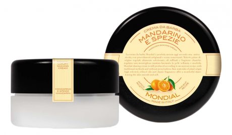 Крем для бритья с ароматом мандарина и специй Mandarino E Spezie: Крем 150мл (пластиковая чаша)