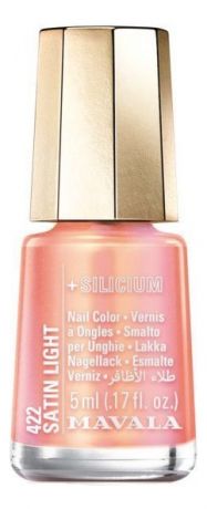 Лак для ногтей с кремнием Silicium Nail Color 5мл: 422 Satin Light