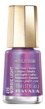 Лак для ногтей с кремнием Silicium Nail Color 5мл: 419 Nordic Light