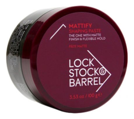 Матовая паста для укладки волос Mattify Shaping Paste: Паста 100г
