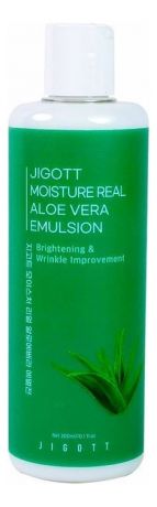 Увлажняющая эмульсия с экстрактом алоэ вера Moisture Real Aloe Vera Emulsion 300мл
