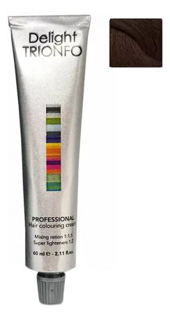 Стойкая крем-краска для волос Delight Trionfo Hair Colouring Cream 60мл: 6-0 Темный русый натуральный