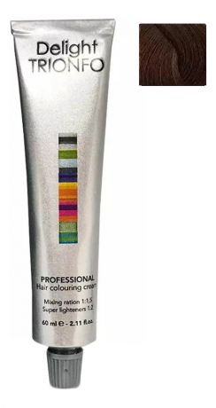 Стойкая крем-краска для волос Delight Trionfo Hair Colouring Cream 60мл: 6-5 Темный русый золотистый