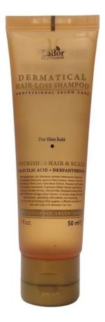 Укрепляющий шампунь для тонких волос Dermatical Hair-Loss Shampoo For Thin Hair: Шампунь 50мл