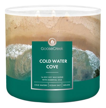 Ароматическая свеча Cold Water Cove (Бухта с холодной водой): свеча 411г