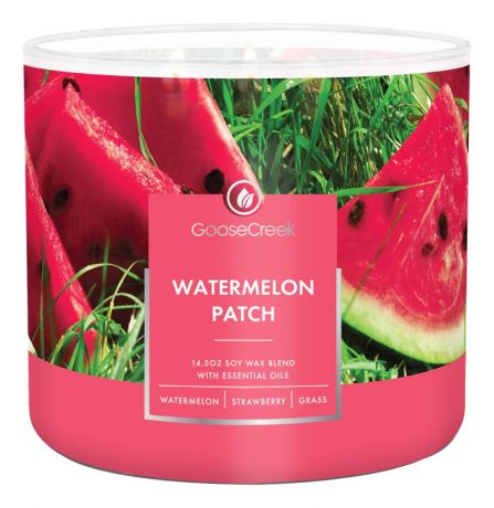 Ароматическая свеча Watermelon Patch (Арбузные дольки): свеча 411г