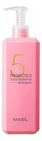 Шампунь для защиты цвета волос с пробиотиками 5 Probiotics Color Radiance Shampoo: Шампунь 500мл