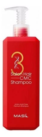 Восстанавливающий шампунь для волос с керамидами 3 Salon Hair CMC Shampoo: Шампунь 500мл