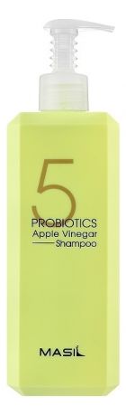 Бессульфатный шампунь с пробиотиками и яблочным уксусом 5 Probiotics Apple Vinegar Shampoo: Шампунь 500мл