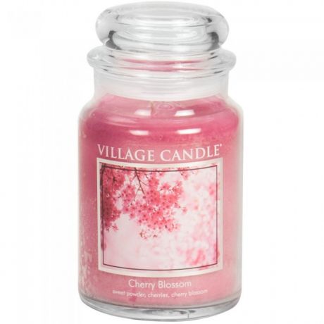 Декорирование Village Candle Ароматическая свеча большая Цветущая Вишня