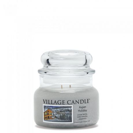 Декорирование Village Candle Ароматическая свеча малая средняя Рождественские Каникулы