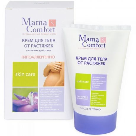 Косметика для мамы Mama Comfort Крем для тела от растяжек для беременных 100 мл